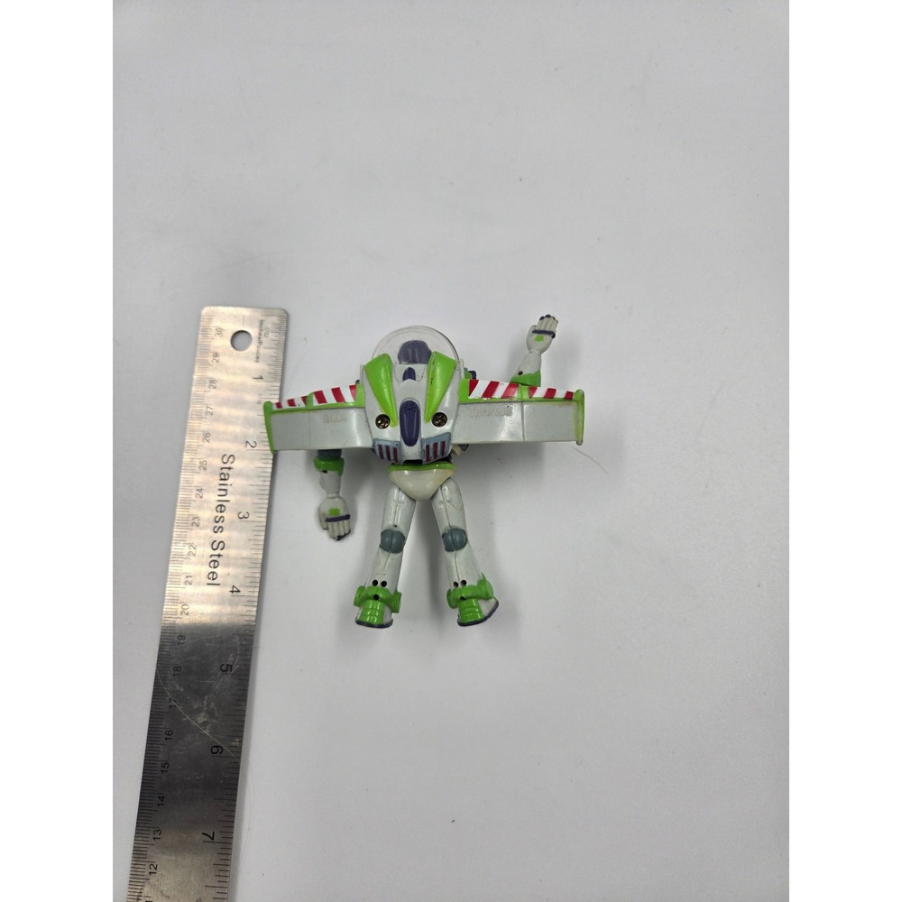 Disney Thinkway Toy Story Buzz Lightyear 6 Inch Action Figure with Wings - Picture 4 of 6